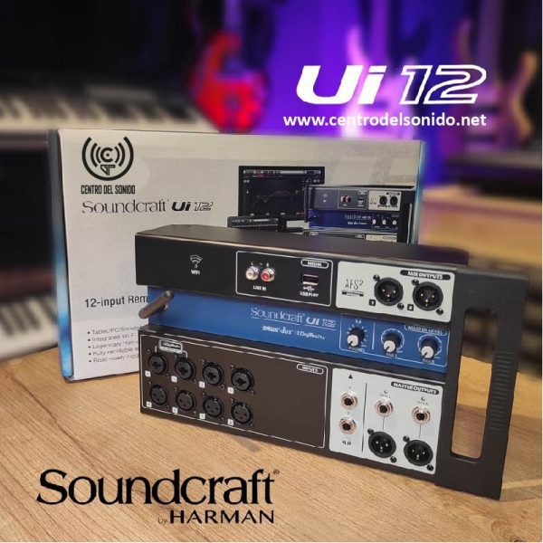 consola digital soundcraft ui12 consola digital soundcraft ui12