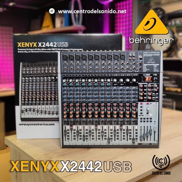 mezclador behringer x2442usb mezclador behringer x2442usb