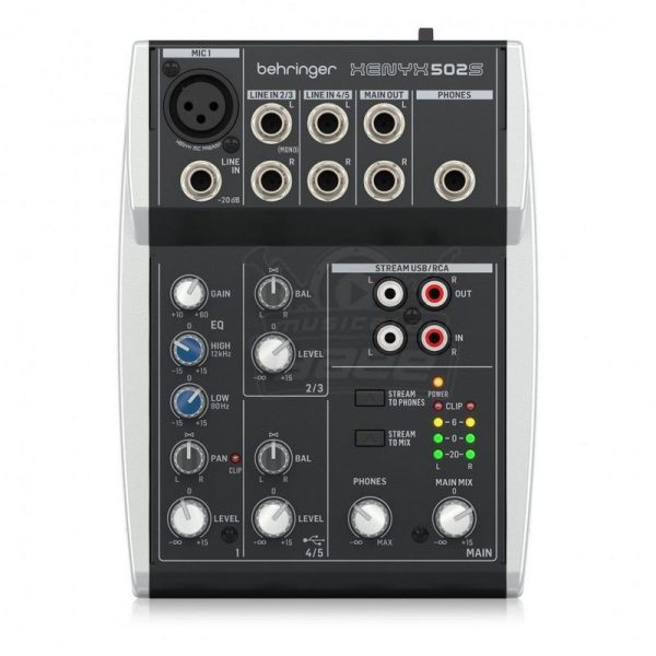 mezclador análogo 502s behringer