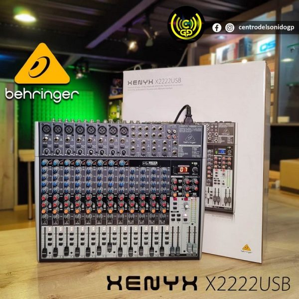 consola behringer xenyx x2222usb consola behringer xenyx x2222usb
