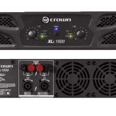 amplificador de potencia xli 1500 crown