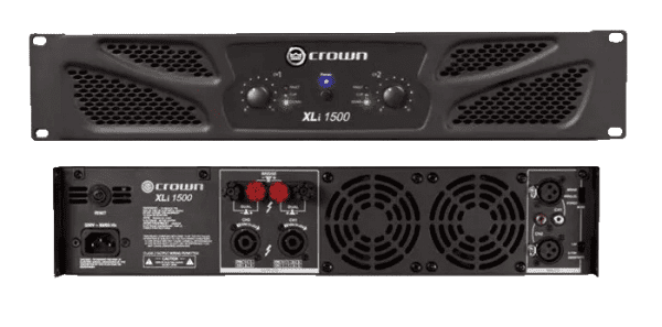 amplificador de potencia xli 1500 crown