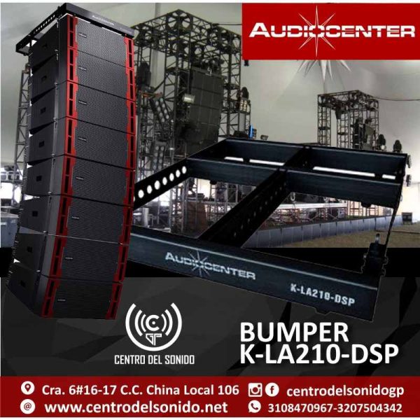 accesorio-bumper-k-la210-dsp-audiocenter bumper de apilado k la210 dspk la210 dsp audiocenter
