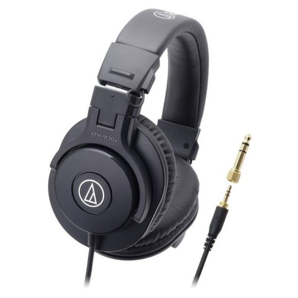 ath20x 2 audífonos ath m20x para monitor audio technica