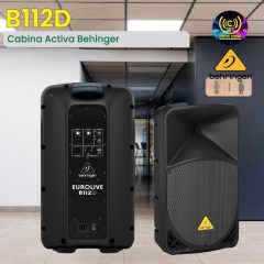 cabina activa behringer b112d