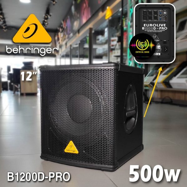 bajo activo b1200d pro behringer bajo activo b1200d pro behringer