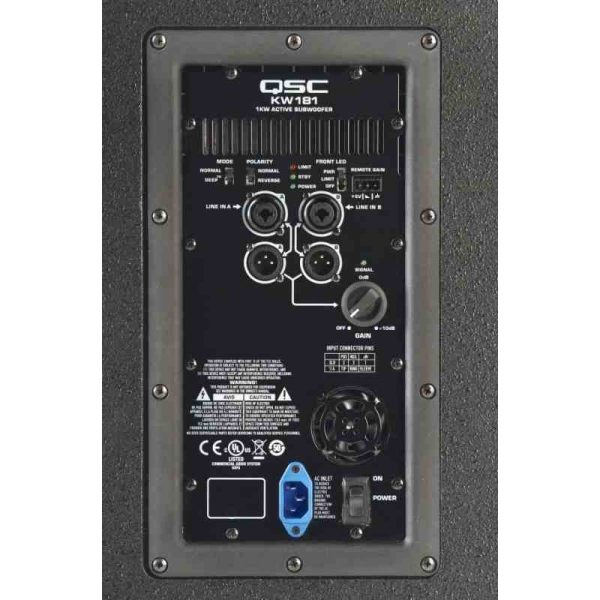 bajo activo qsc kw181