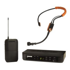 microfono shure de diadema inalambrico blx14/sm31