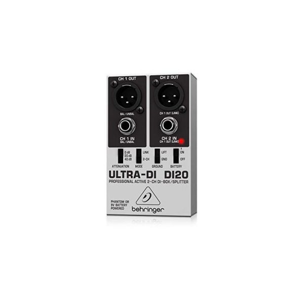 caja-directa-behringer-di20- caja directa activa behringer di20