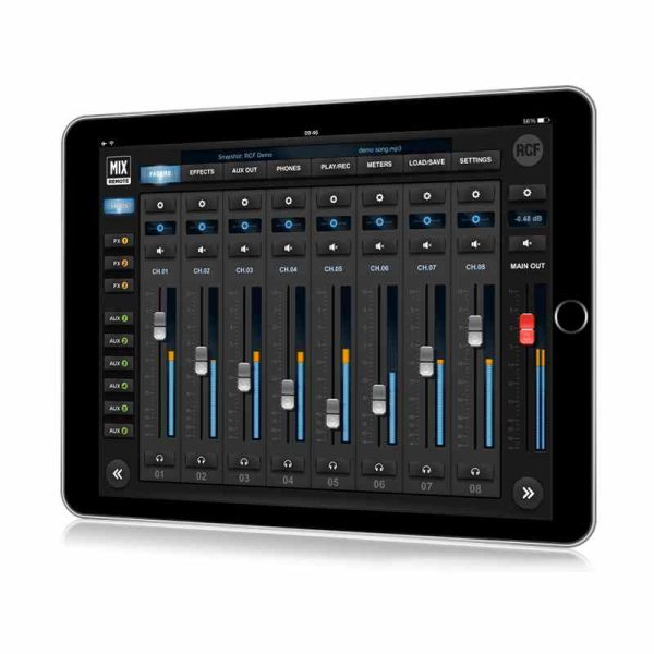 consola digital m18 rcf wifi
