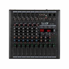 consola autoamplificada prodj ad 6ma de 6 canales 280watt
