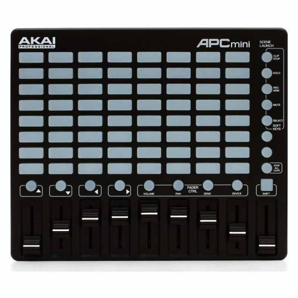 controlador-akai-apc-mini- controlador midi akai apc mini