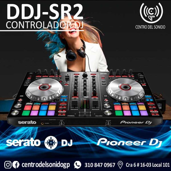 controlador-ddj-sr2-pioneer-dj- controlador ddj sr2 pioneer dj