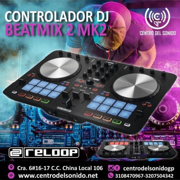 controlador dj beatmix 2 mk2 reloop