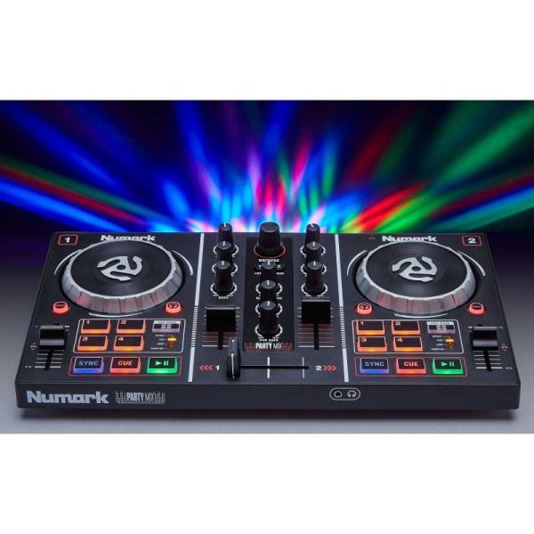 controlador-dj-party-mix-numark controlador dj party mix numark