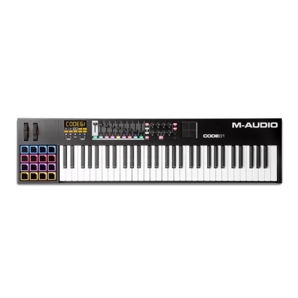 controlador-midi-code-61-black-m-audio controlador midi code 61 black m audio