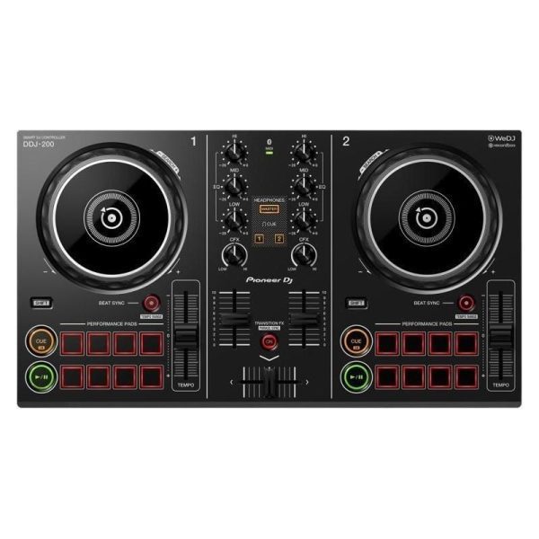 controlador pioneer dj ddj 200
