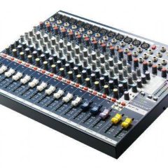 efx12 soundcraft consola mezcladora 12ch + 32 efectos