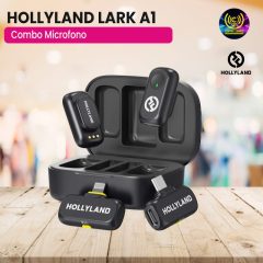 combo microfono hollyland lark a1
