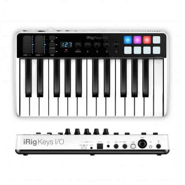 teclado midi irig keys i/o25 ikmultimedia teclado midi irig keys i/o25 ikmultimedia