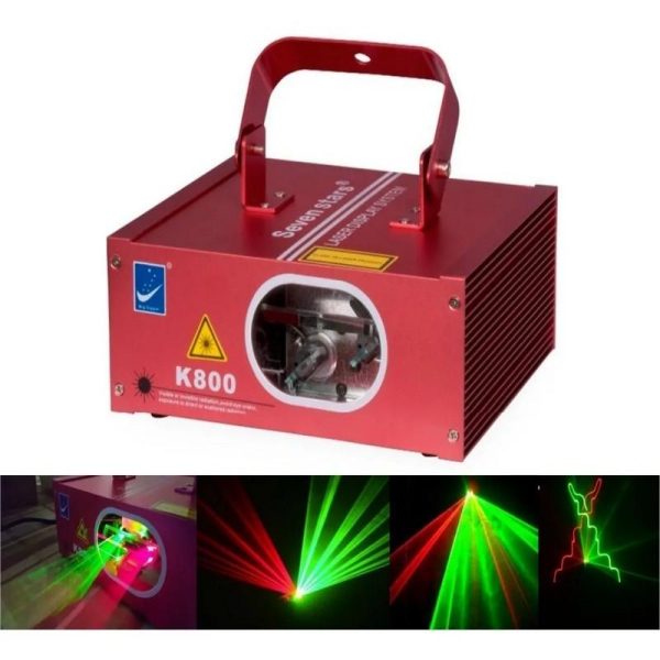 k800 laser big dipper k800 rojo verde iluminación