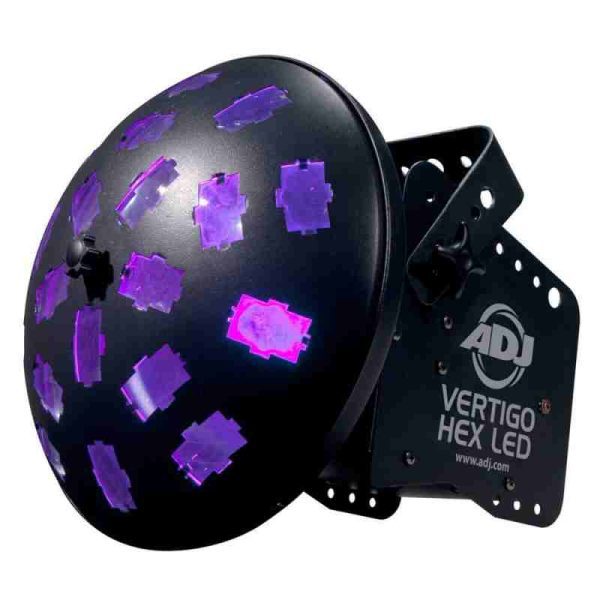 lámpara led vertigo hex led adj
