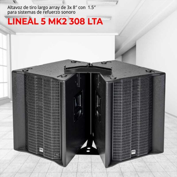 altavoz de tiro largo array de 3x 8″ con 1.5″ para sistemas de refuerzo sonoro lineal 5 mk2 308 lta altavoz de tiro largo array de 3x 8″ con 1.5″ para sistemas de refuerzo sonoro lineal 5 mk2 308 lta