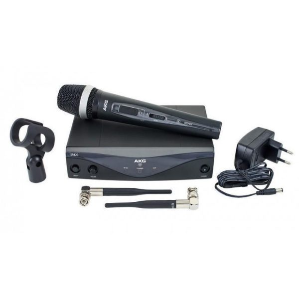 micrófono akg wms420 vocal set