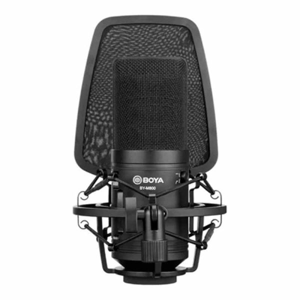 MicrofonomBY M800 micrófono de estudio de condensador grande boya by m800