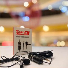 microfono lavalier solopa pro dj pm116 condensador