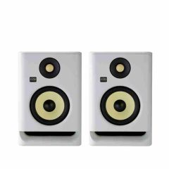 juego monitor estudio rokit krk 5g4 (blanco)