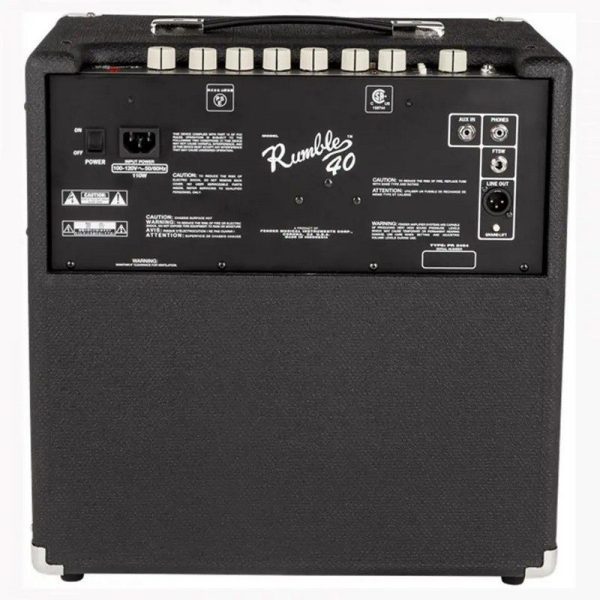 amplificador de bajo fender rumble40v3