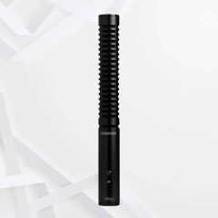 micrófono profesional tipo shotgun shure vp82