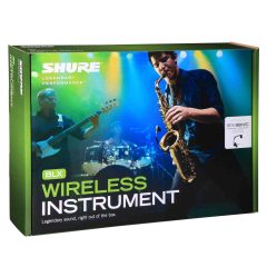 micrófono inalambrico para instrumentos con micrófono shure blx14/b98