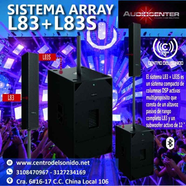 sistema-de-audio-l83-l83s-audiocenter sistema de audio l83 l83s audiocenter