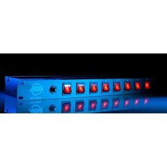 adj pc 100a swichera 15amp rack de 8 tomas