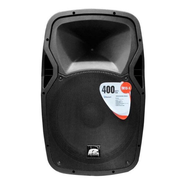 tr15a ii cabina activa pa pro audio 15″ 400w mp3 bluetooth