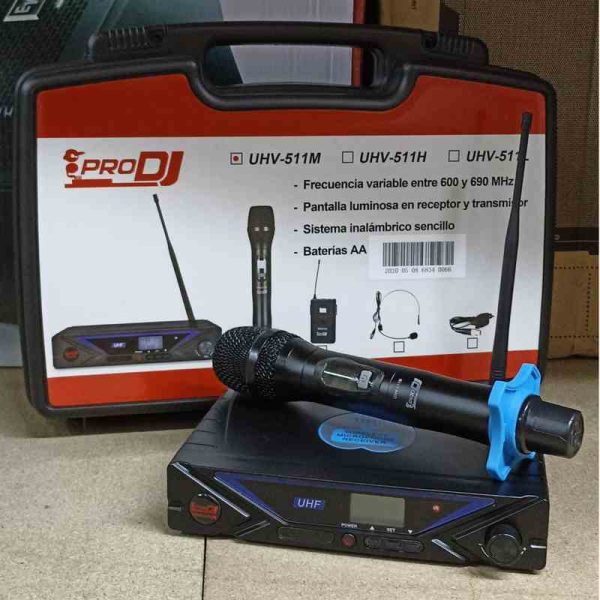 kit de micrófono inalámbrico uhv511m kit de micrófono inalámbrico uhv511m