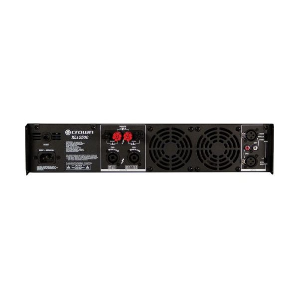 amplificador de potencia xli 2500 crown