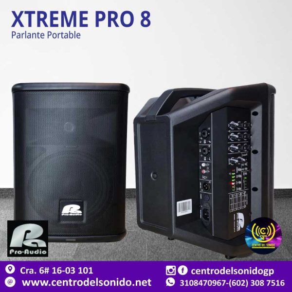 parlante portable xtreme pro 8 pro audio parlante portable xtreme pro 8 pro audio