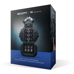 grabadora portátil zoom h8