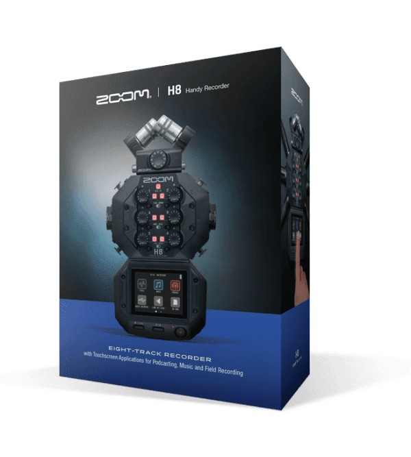 grabadora portátil zoom h8