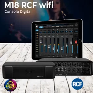 consola digital m18 rcf wifi