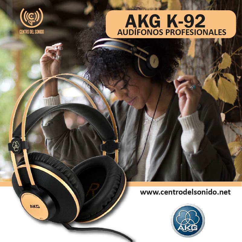 AKG K92 - audífonos de estudio cerrados