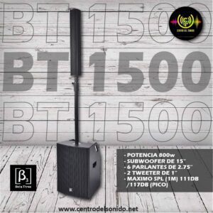 sistema de audio activo bt 1500 beta three