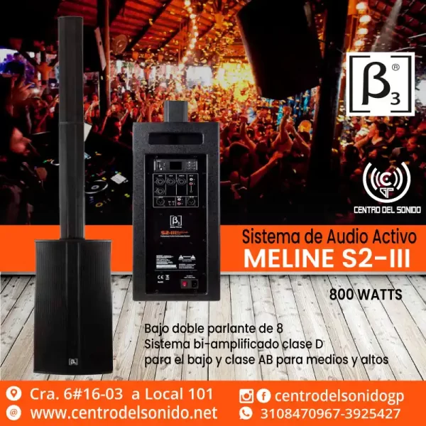 meline s2 iii – beta three