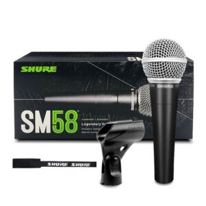 micrófono vocal shure sm58lc