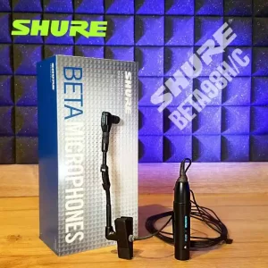 micrófono para instrumentos de viento o percusión shure beta98h/c