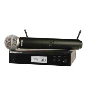 microfono shure inalambrico blx24r/b58