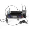 microfono doble mano diadema uhf32hl